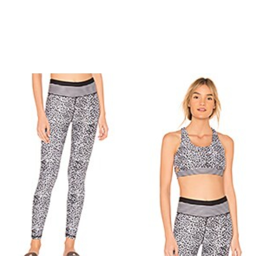 All Fenix Striped Leopard Sports Bra and Montana 7/8 Leggings